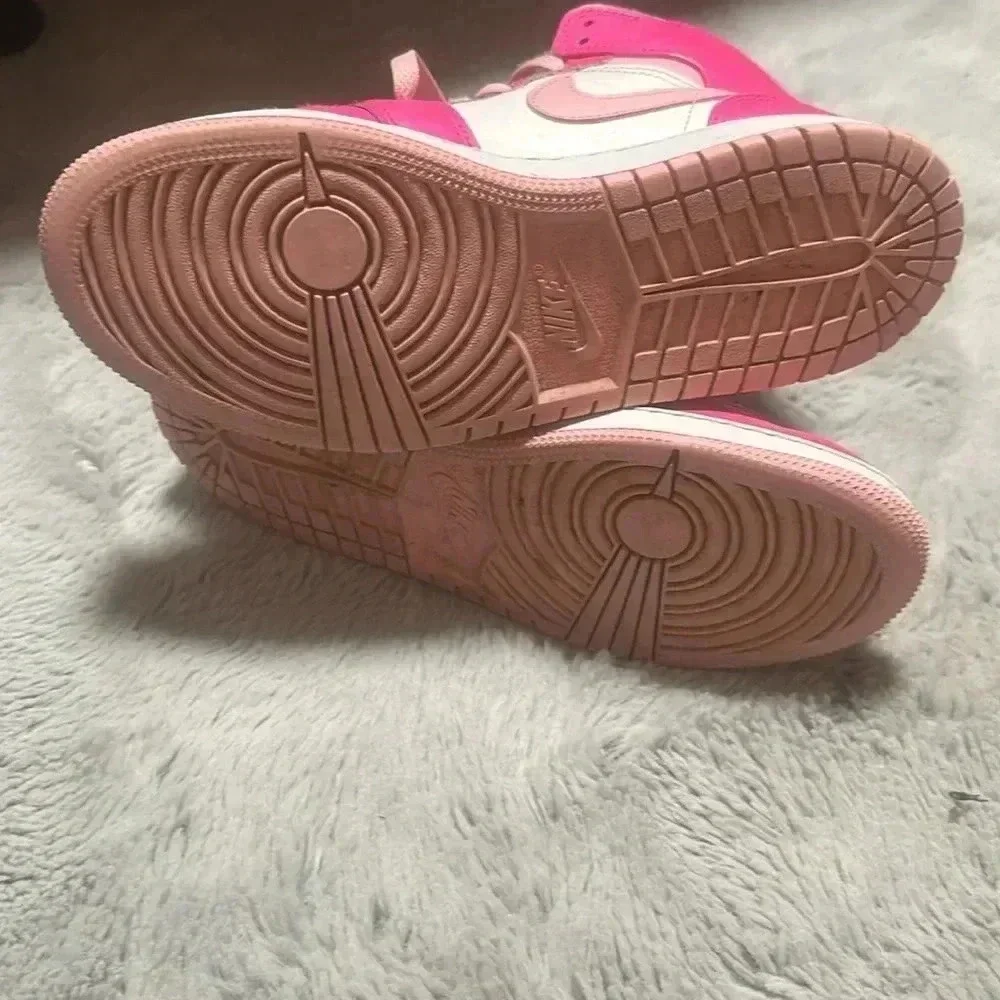 Nike Air Jordan 1 Retro Mid Fierce Pink Kids Girls (FD8780-116)